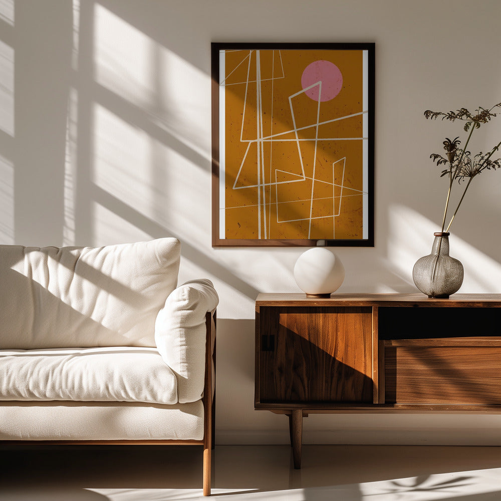 Angular Lines no 10 Poster